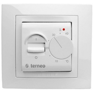 Терморегулятор для теплого пола TERNEO MEX UNIC белый